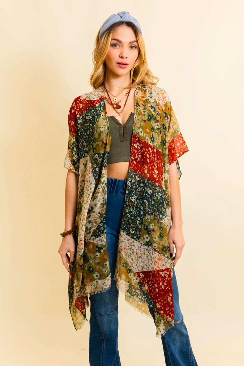 Floral Fantasy Kimono - NeoKira Unlimited