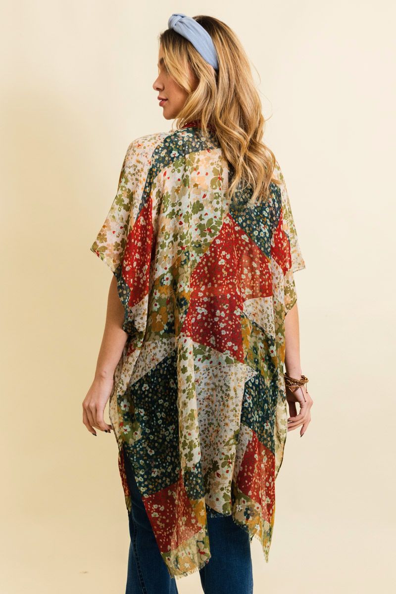 Floral Fantasy Kimono Kimono Leto Collection   