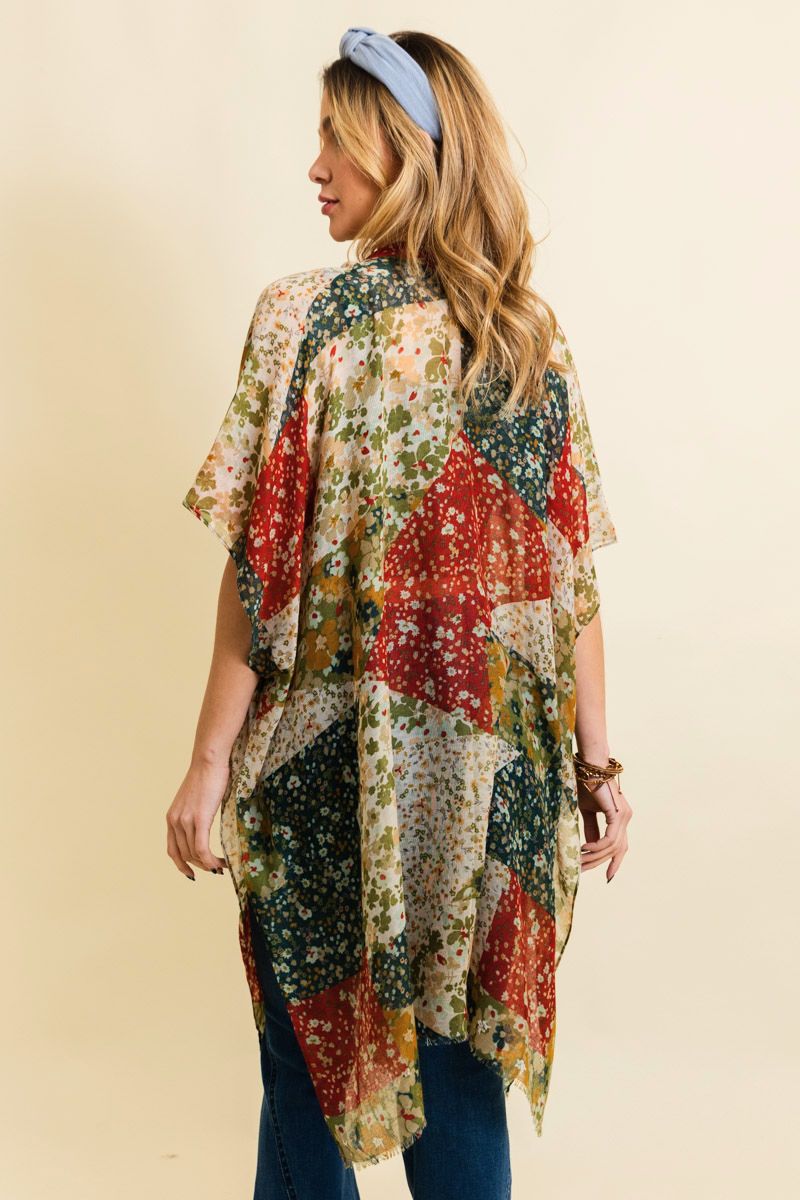 Floral Fantasy Kimono - NeoKira Unlimited