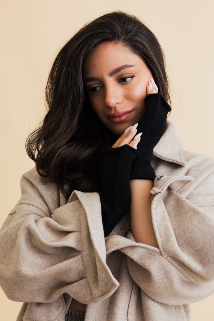 Open Mittens Phone Friendly Winter Hand Warmers 🧤 - NeoKira Unlimited