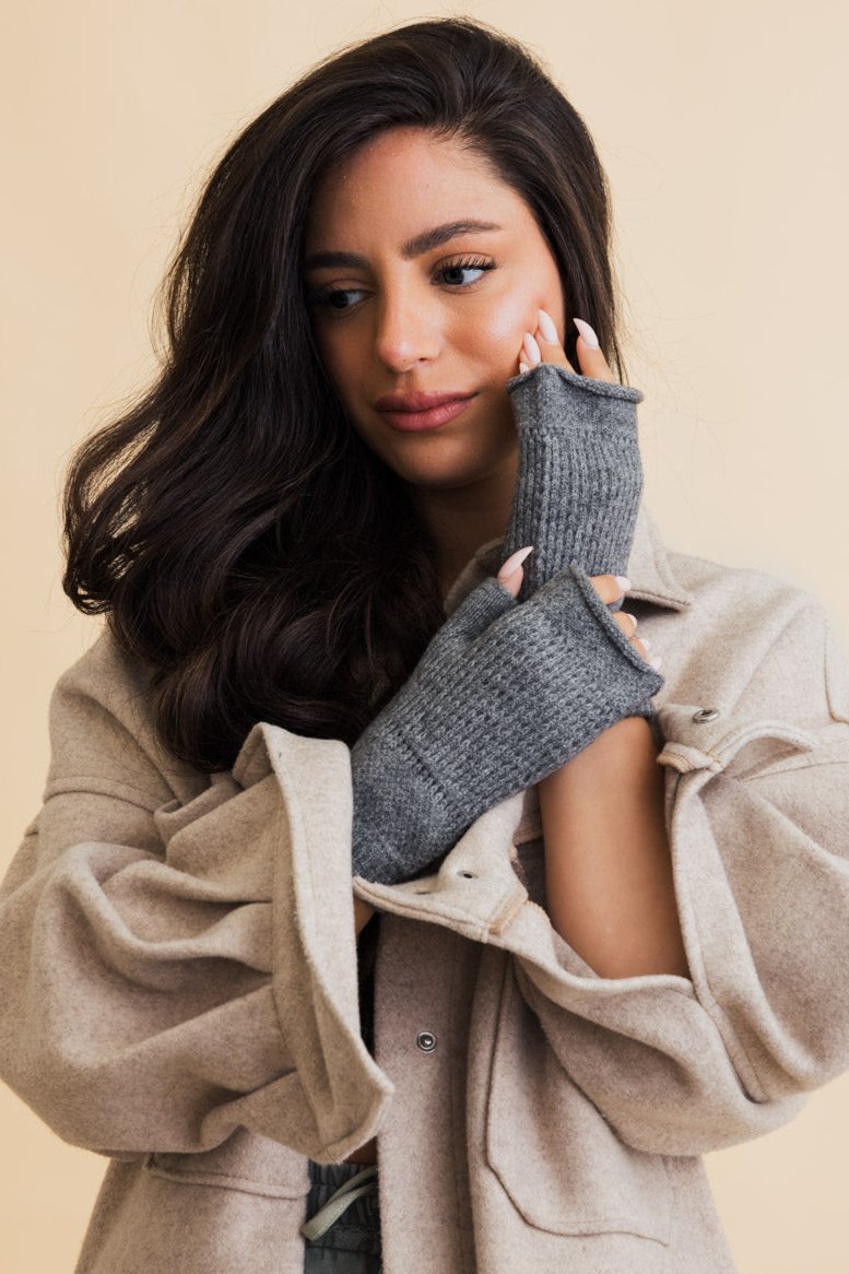 Open Mittens Phone Friendly Winter Hand Warmers 🧤 - NeoKira Unlimited