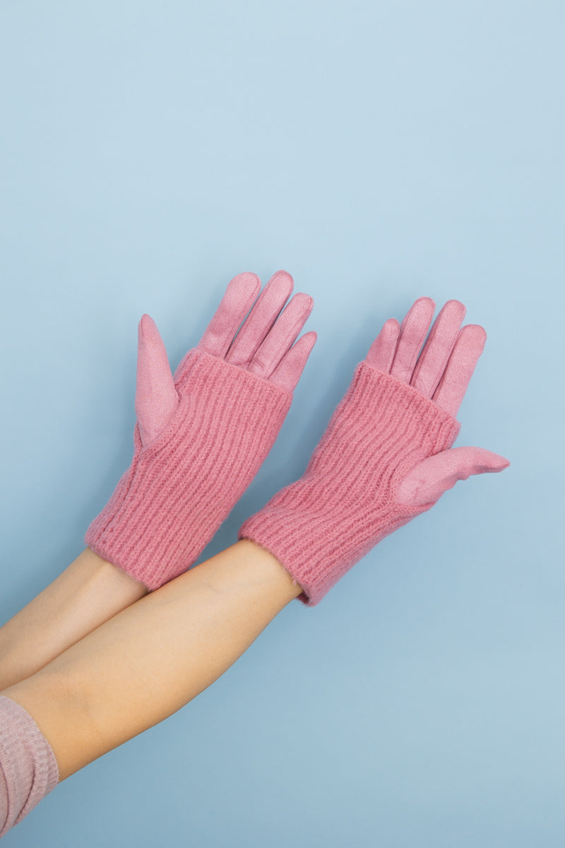 Cozy Knit Wool-Blend Touchscreen Gloves - NeoKira Unlimited