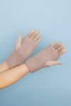 Cozy Knit Wool-Blend Touchscreen Gloves