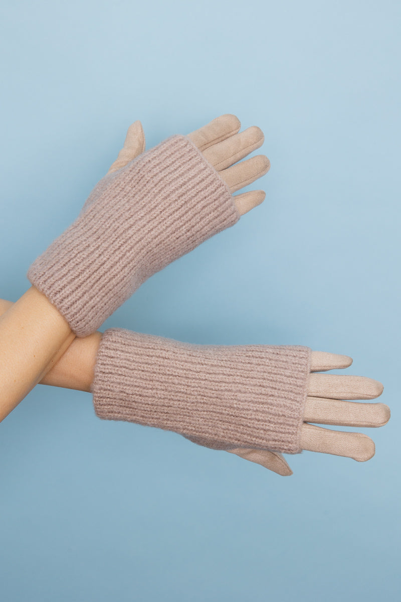 Cozy Knit Wool-Blend Touchscreen Gloves - NeoKira Unlimited
