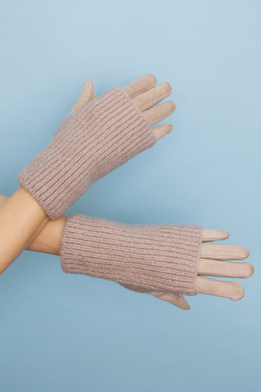 Cozy Knit Wool-Blend Touchscreen Gloves - NeoKira Unlimited
