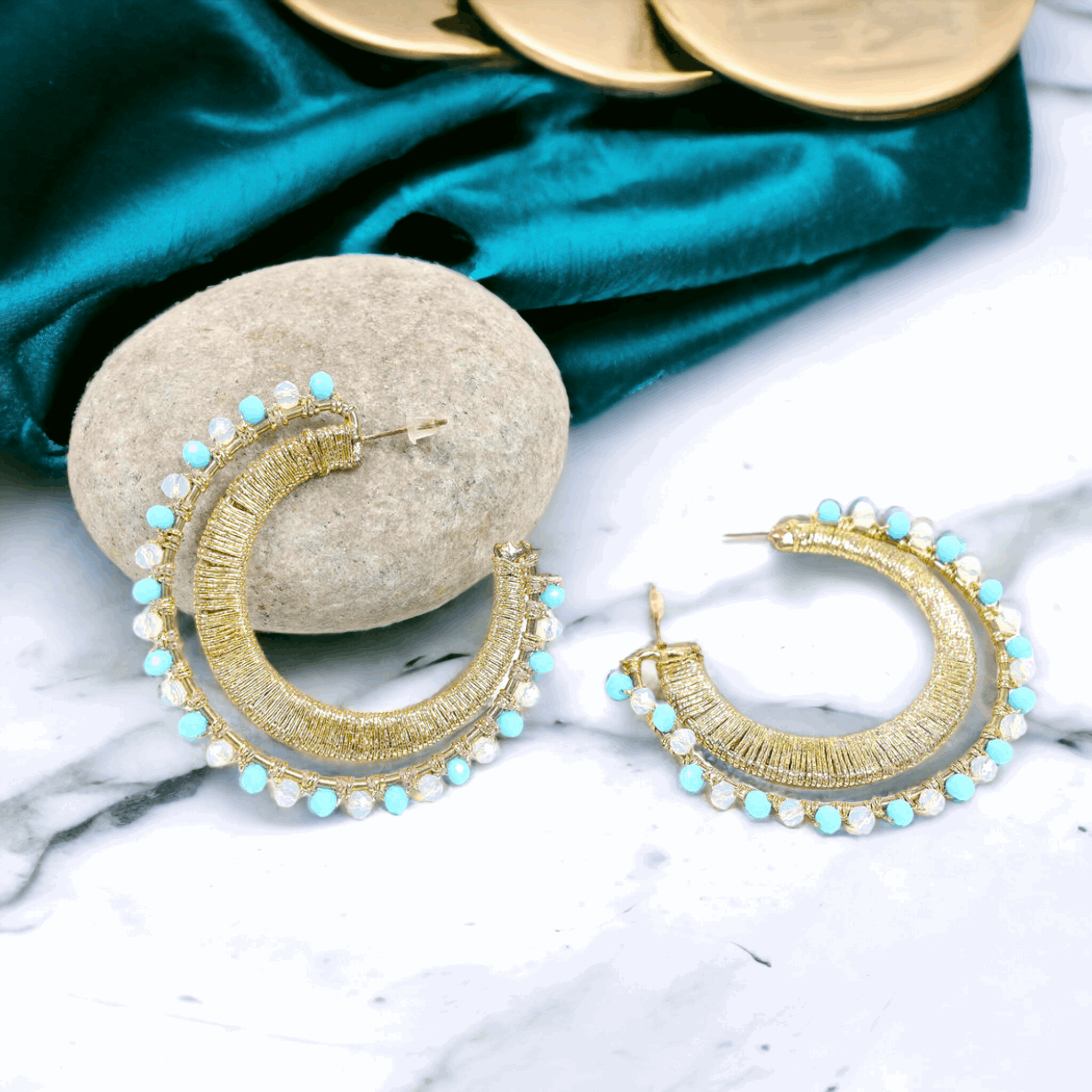 AAKRITI C-Hoop Earrings NeoKira Unlimited   