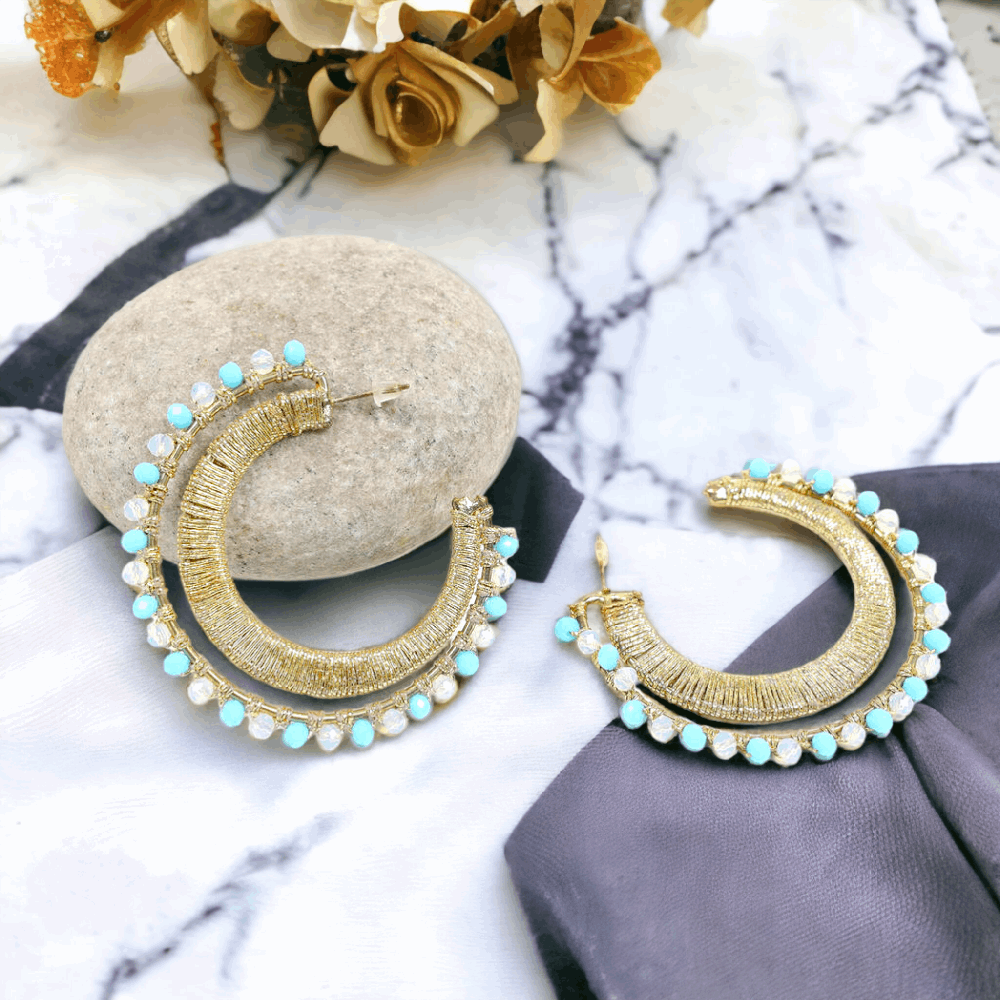 AAKRITI C-Hoop Earrings NeoKira Unlimited   