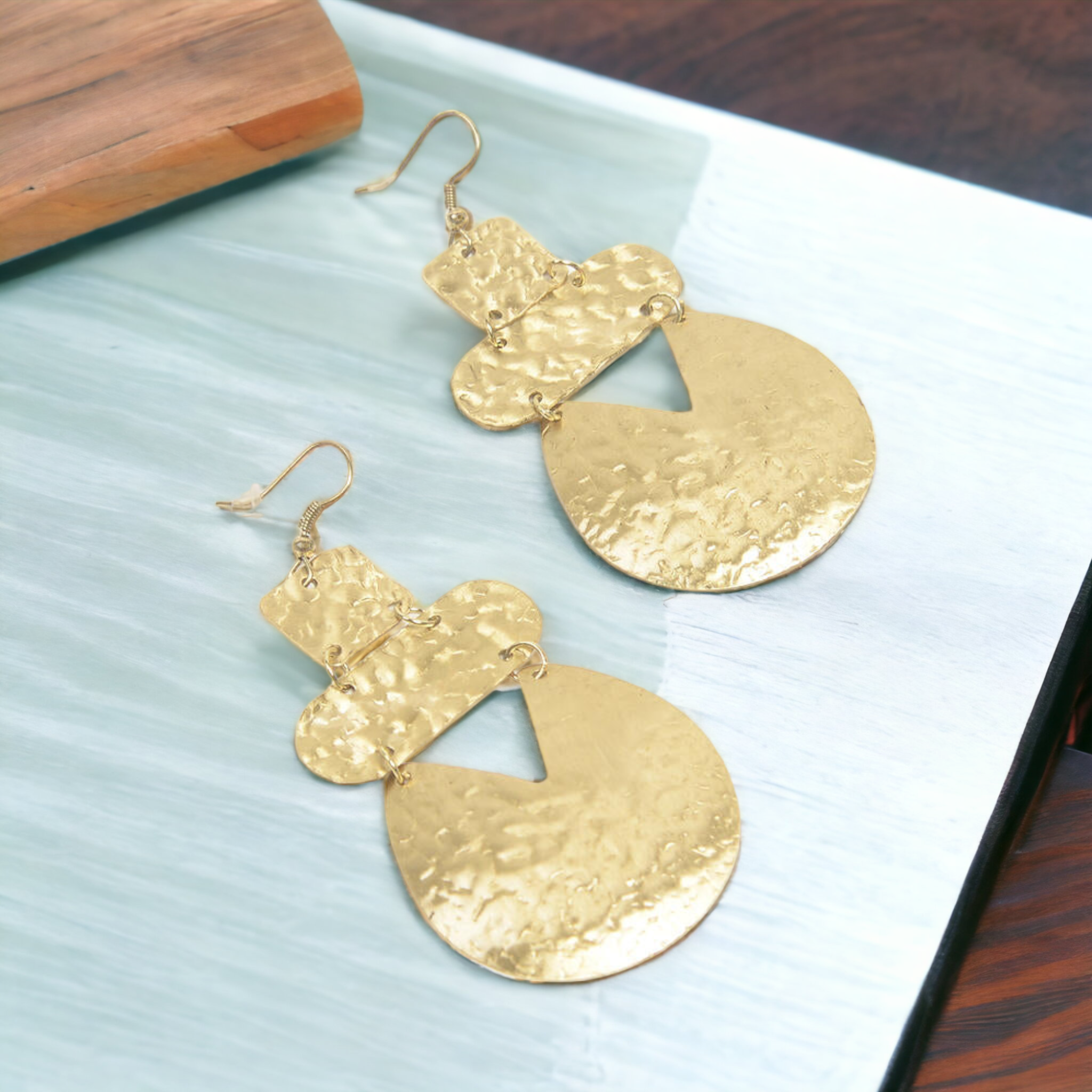 ANIYA Dangle Earrings NeoKira Unlimited Gold  