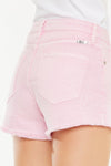 Kancan Raw Hem High Waist Denim Shorts Denim Shorts Trendsi   