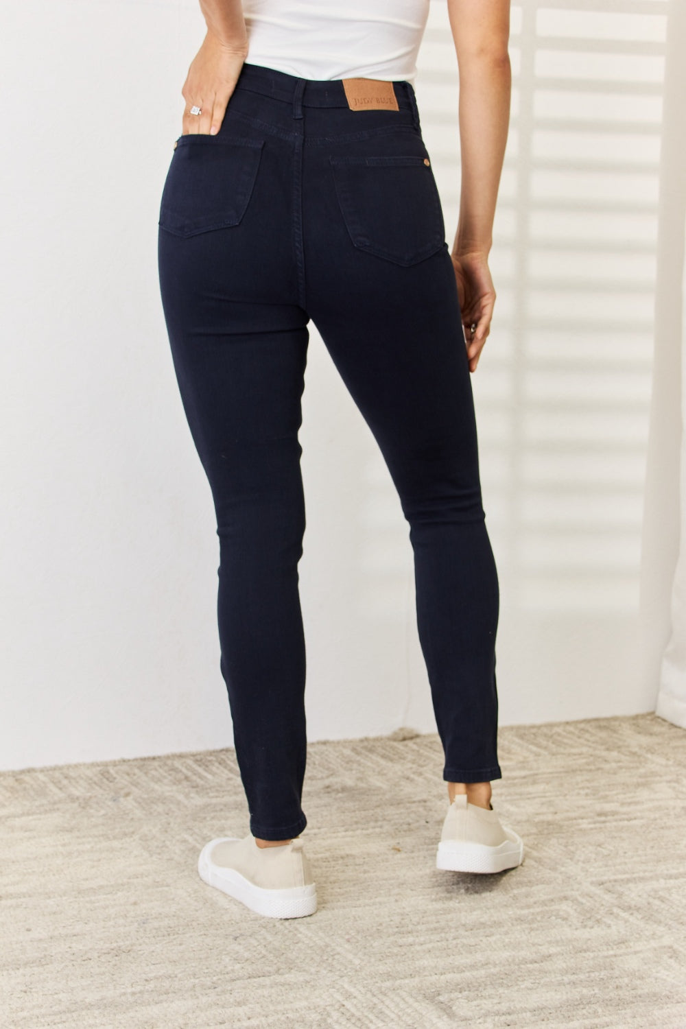 Judy Blue Full Size Garment Dyed Tummy Control Skinny Jeans - NeoKira Unlimited