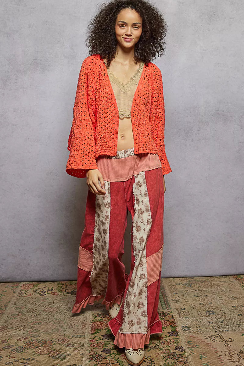 POL Open Front Cardigan Crochet Patterns | Boho Chic Layering Piece - NeoKira Unlimited