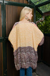 Airy Kimono With Playful Pattern Kimono Leto Collection   