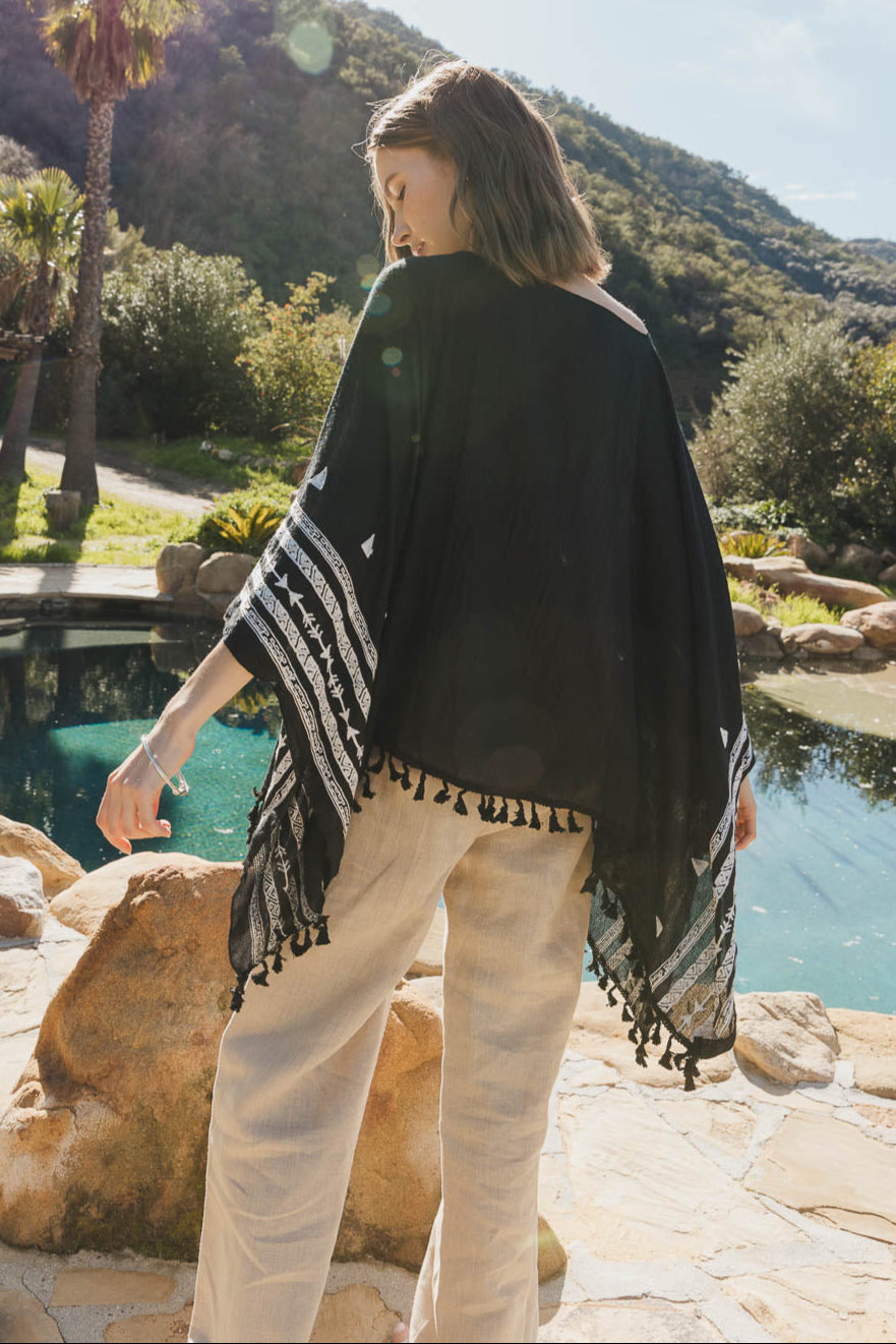 Aztec Embroidered Tunic - NeoKira Unlimited