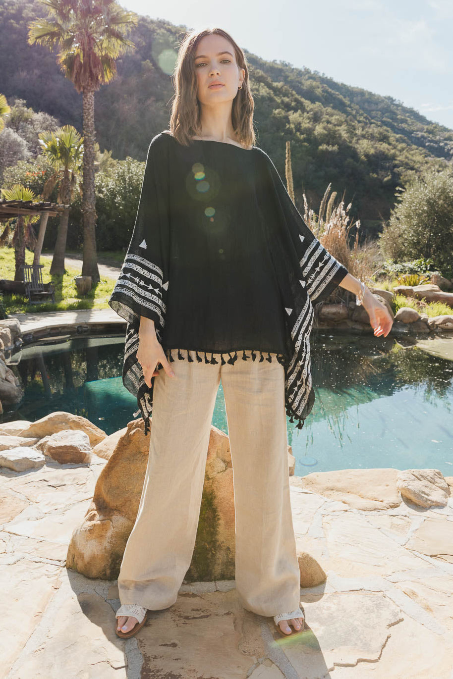 Aztec Embroidered Tunic - NeoKira Unlimited