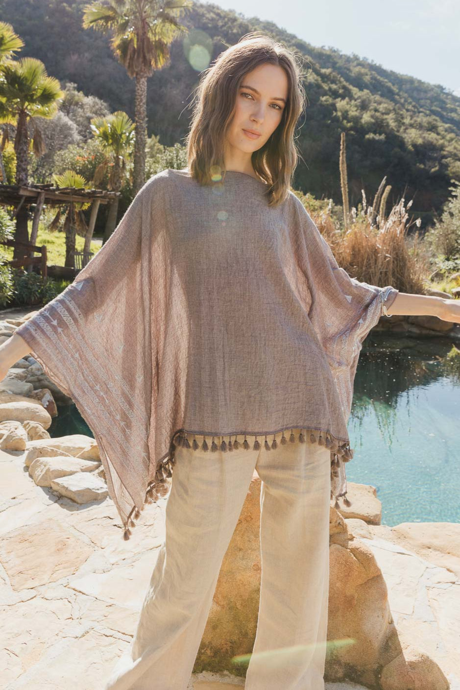 Aztec Embroidered Tunic - NeoKira Unlimited