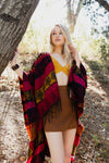 Aztec Inspired Go West Ruana Ponchos Leto Collection   