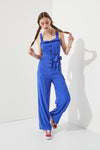 Jade By Jane Sleeveless Adjustable Strap Button Down Jumpsuit&nbsp; Jumpsuits Jade By Jane   