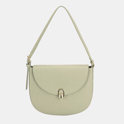 David Jones Metal Buckle Shoulder Bag - NeoKira Unlimited
