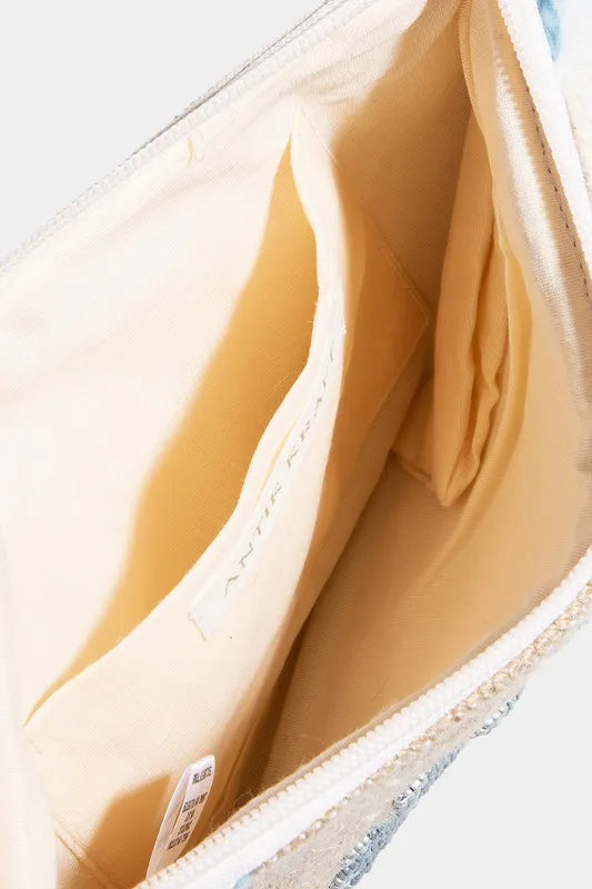 Fame Evil Eye Fringe Cosmetic Bag - NeoKira Unlimited