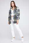 BiBi Textured Shirts With Big Checkered Point Shirt BiBi   