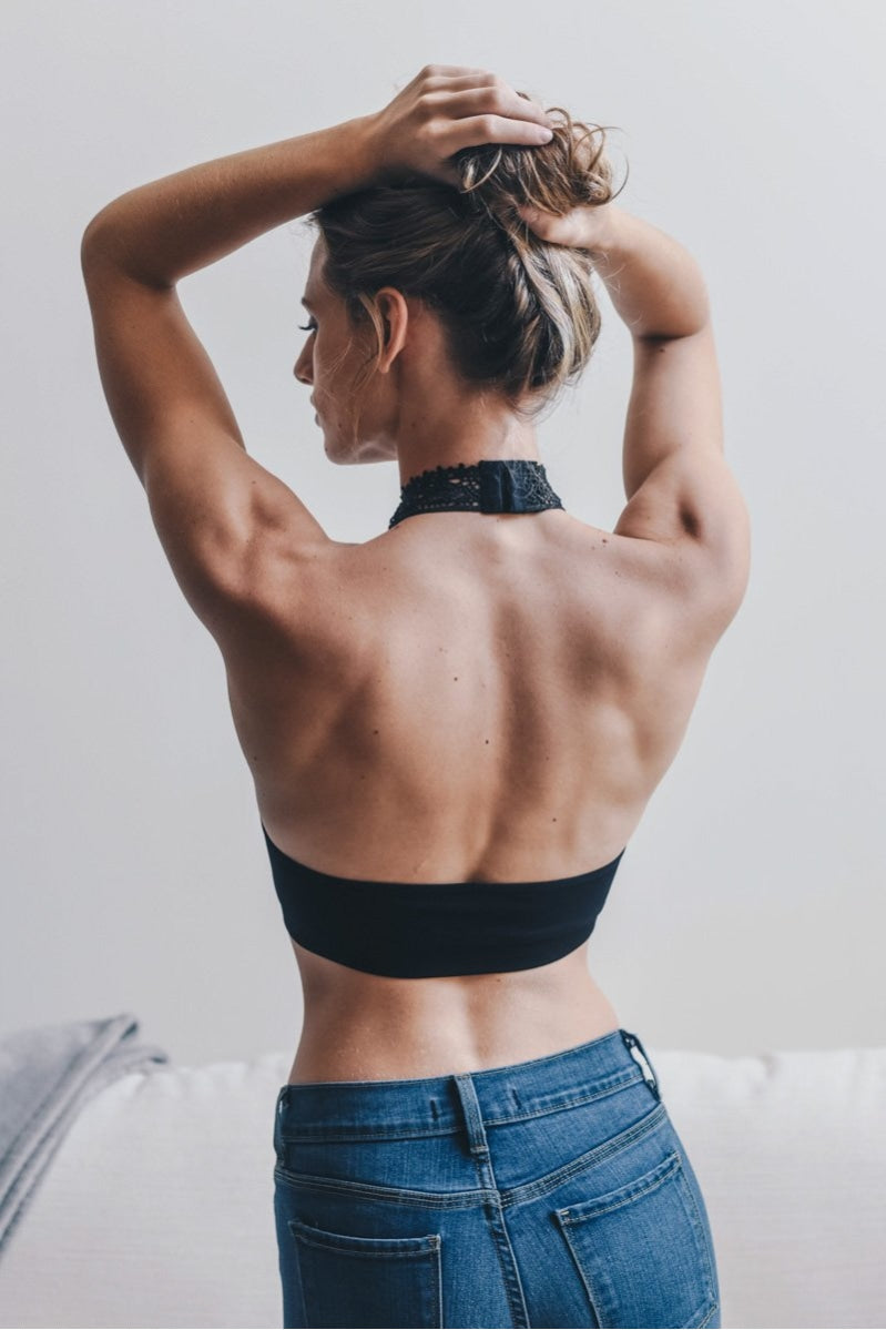 Baroque High Neck Bralette - NeoKira Unlimited