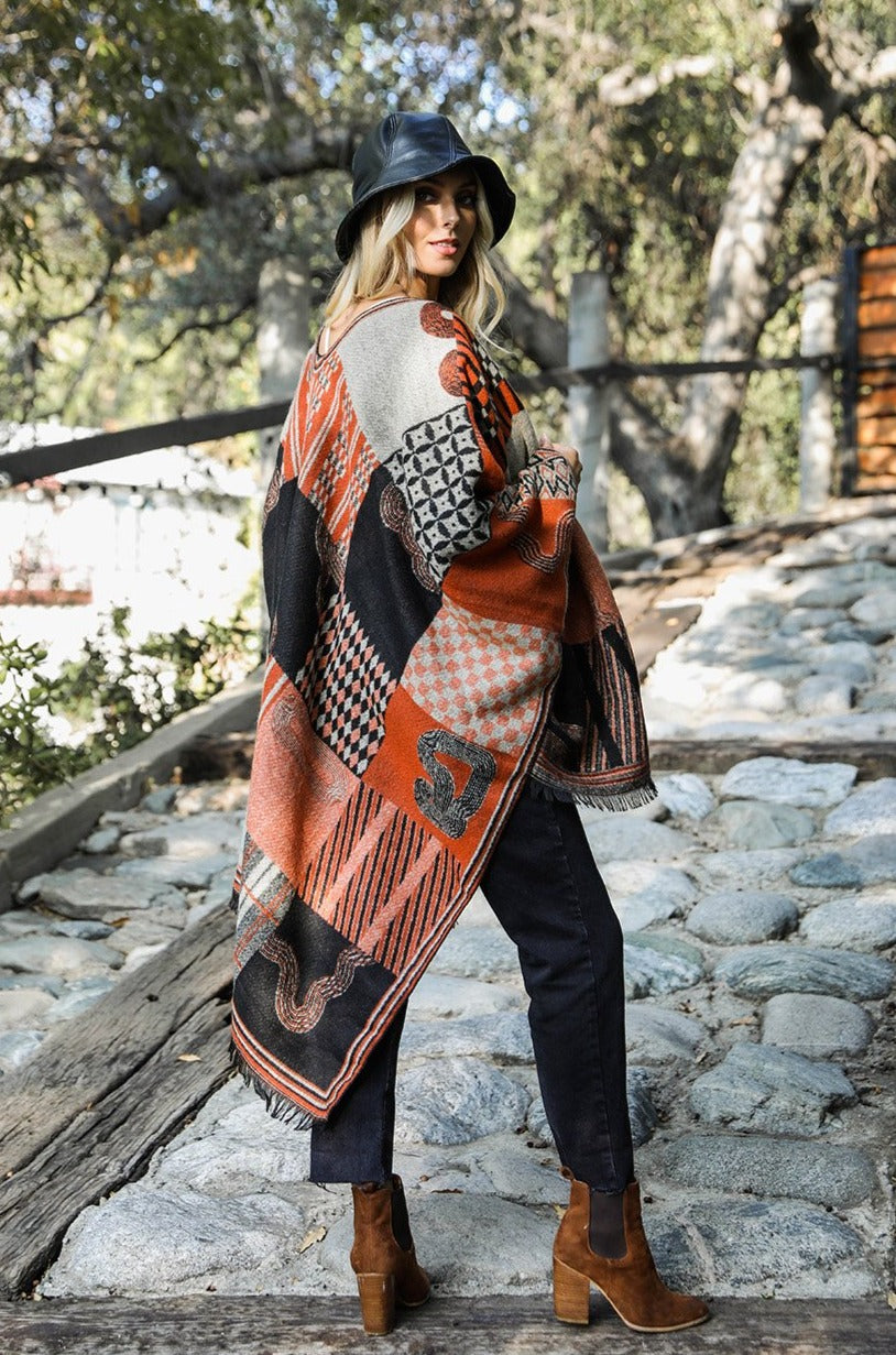 Baroque Style Ruana - NeoKira Unlimited