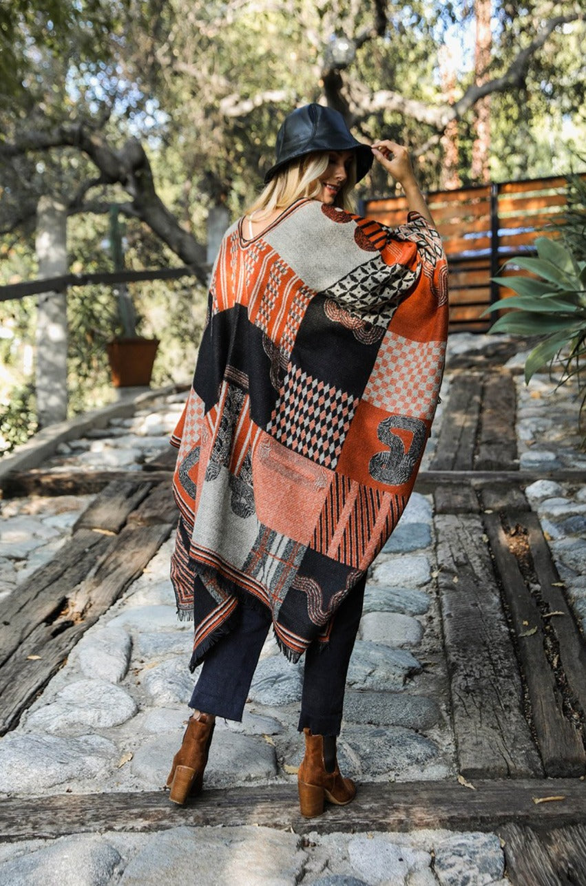 Baroque Style Ruana - NeoKira Unlimited