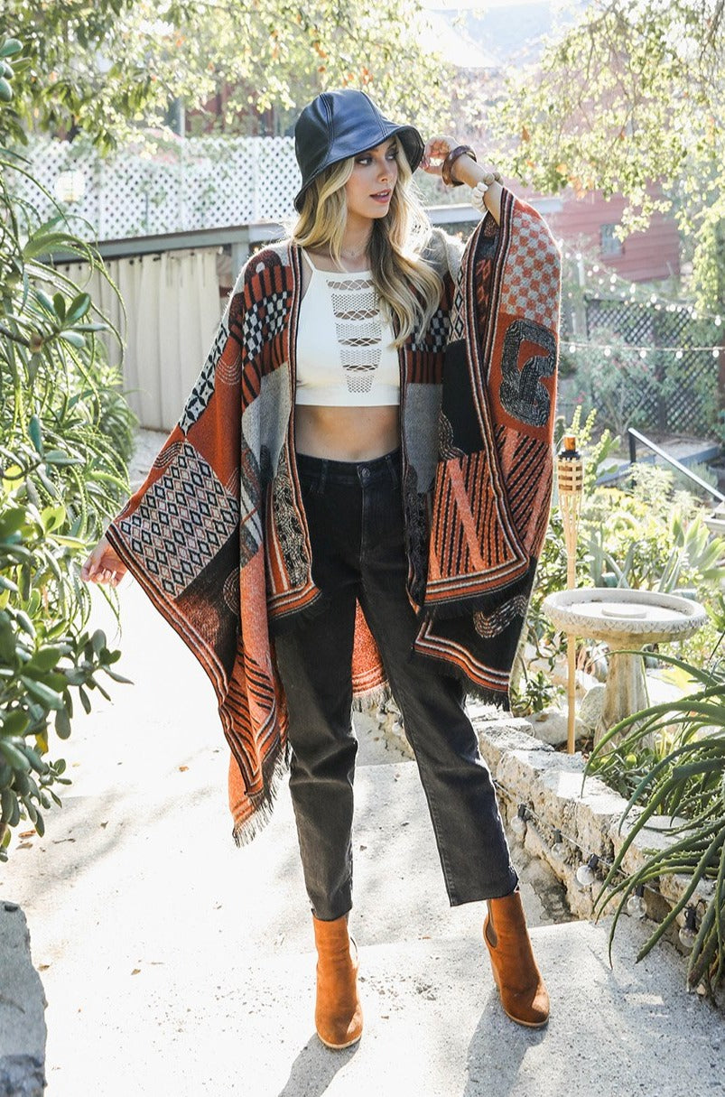 Baroque Style Ruana - NeoKira Unlimited