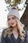 Basic Ribbed Pom Beanie Beanies Leto Collection   