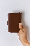 David Jones PU Leather Mini Wallet Wallet Trendsi   