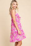 Culture Code Full Size Floral Ruffled Cami Dress Mini Dress Trendsi   