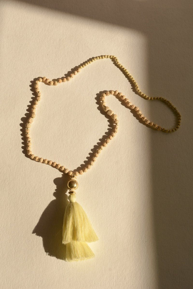 Bohemian Beaded Tassel Necklace - NeoKira Unlimited
