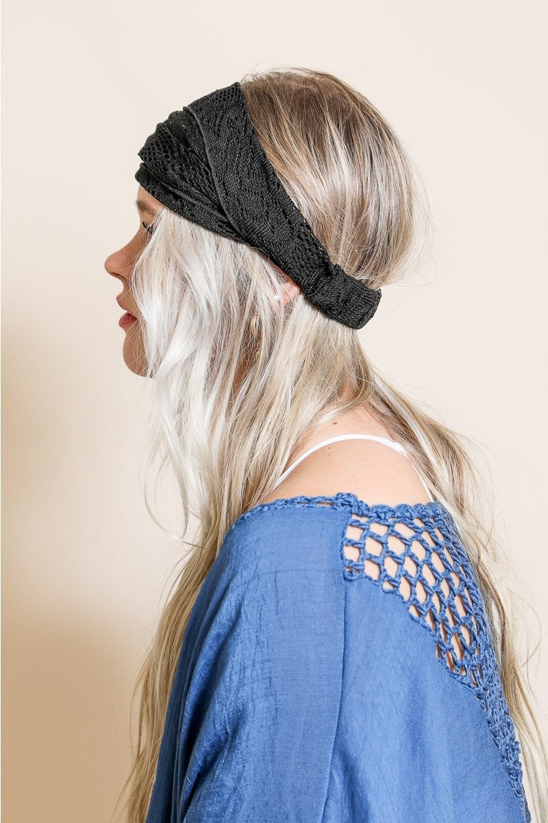 Bohemian Lace Headwrap Headwrap Leto Collection   