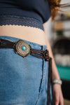 Boho Medallion Macrame Belt Belts Leto Collection   