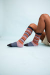 Boho Stripe Boot Socks Socks Leto Collection   