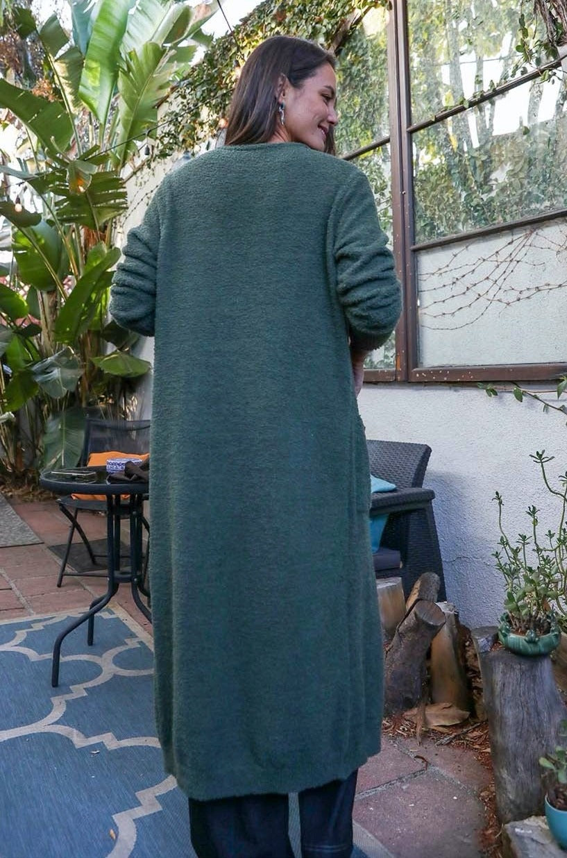 Boucle Longline Cardigan - NeoKira Unlimited