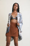 Breezy & Beautiful Dip Dye Kimono Kimono Leto Collection Black Brown  