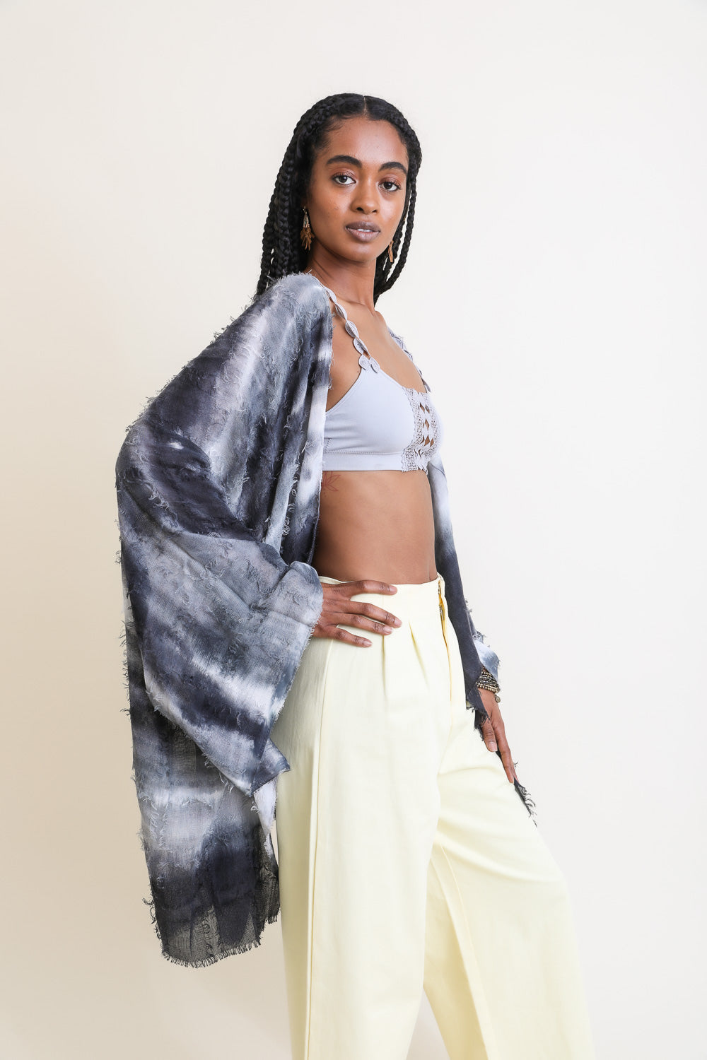 Breezy & Beautiful Dip Dye Kimono - NeoKira Unlimited