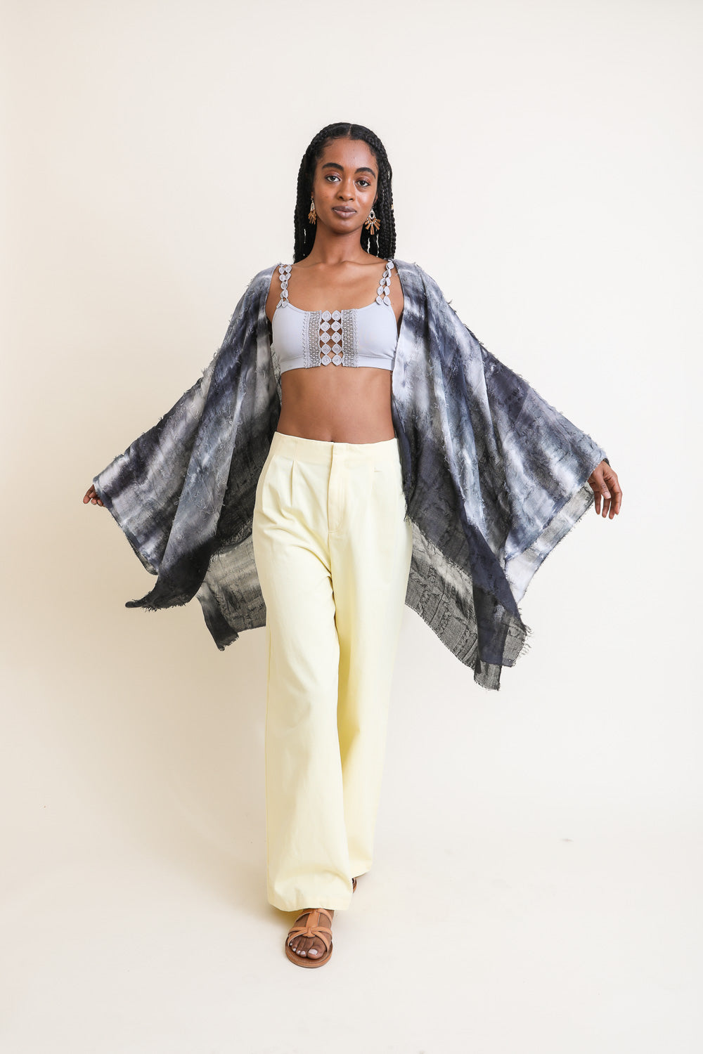 Breezy & Beautiful Dip Dye Kimono - NeoKira Unlimited