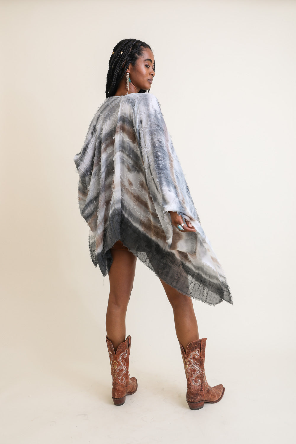 Breezy & Beautiful Dip Dye Kimono - NeoKira Unlimited
