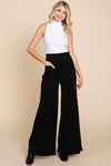 Culture Code Full Size High Waist Wide Leg Pants Pants Trendsi BLACK S 