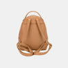 David Jones PU Leather Handle Backpack Backpack Trendsi   