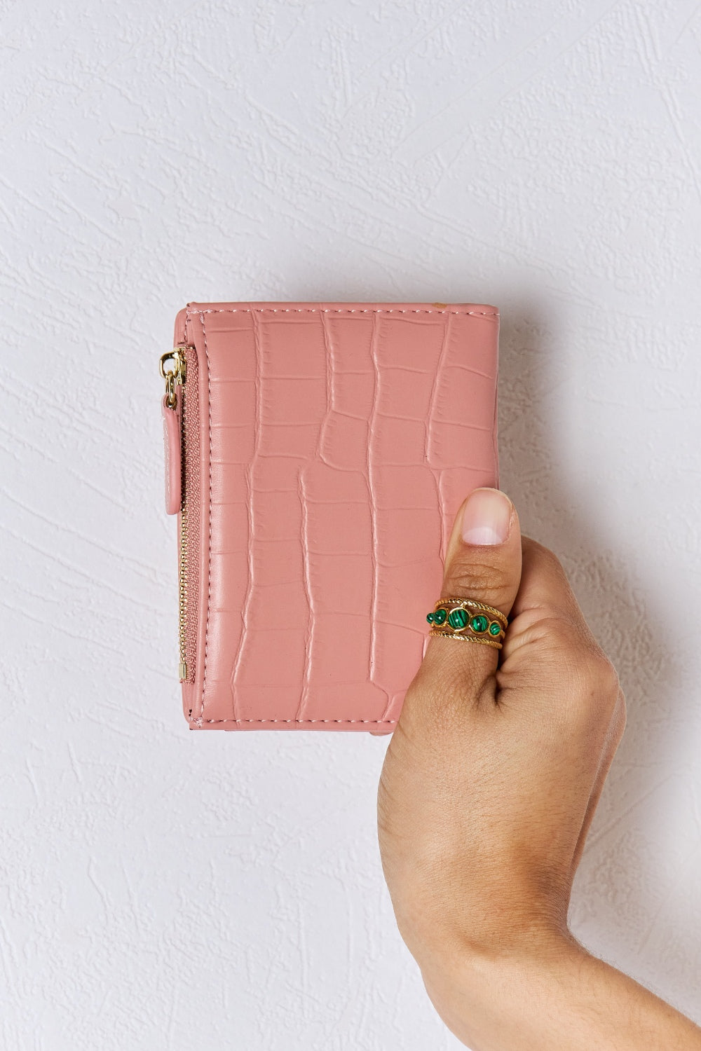 David Jones Texture PU Leather Mini Wallet - NeoKira Unlimited