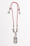 Charm Medallion with Back Lariat Necklace Necklaces Leto Collection   