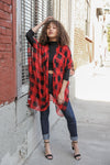 Classic Buffalo Check Kimono Kimono Leto Collection   