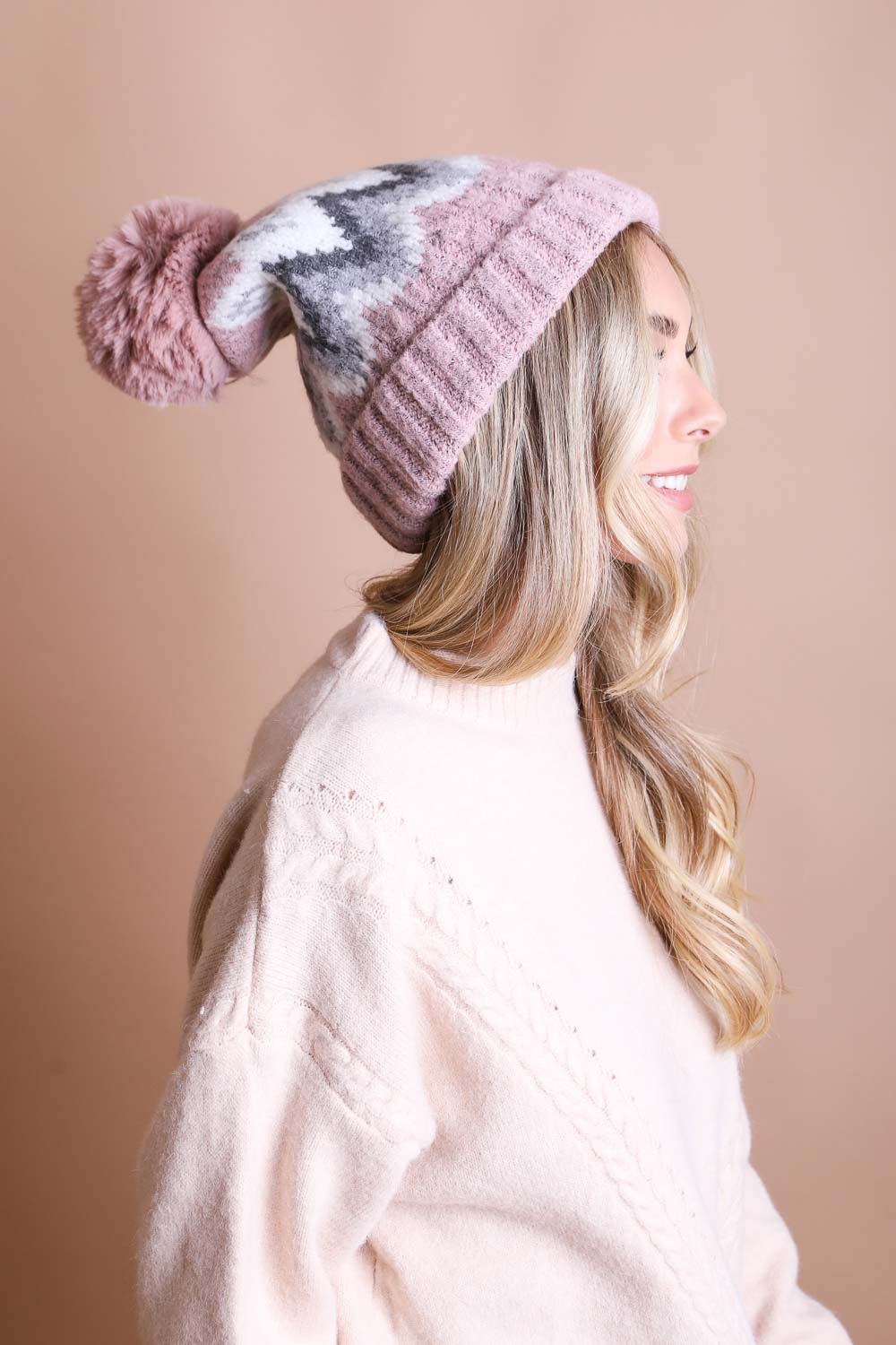 Classic Winter Pom Beanie Beanies Leto Collection   