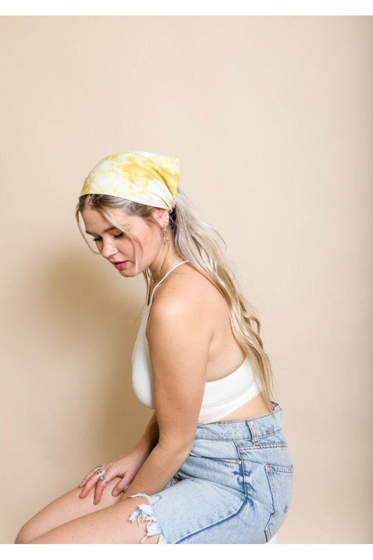 Cloud Marble Headscarf Bandanas Leto Collection   