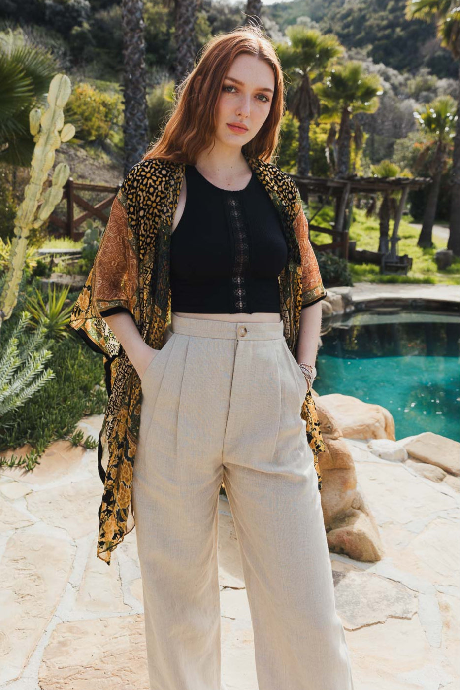 Bohemian Burnout Velvet Kimono - NeoKira Unlimited