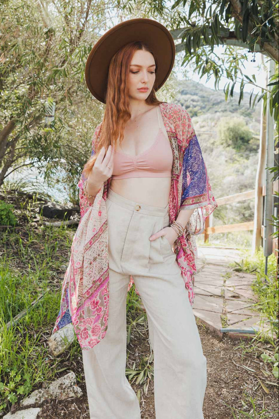 Bohemian Burnout Velvet Kimono - NeoKira Unlimited