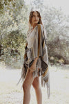 Cow Skull Serape Kimono Leto Collection   